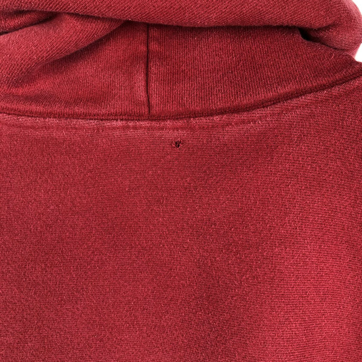 Champion REVERSE WEAVE Reverse Weave Plain Blank Sweatshirt Hoodie Men's M Size cotton red type Vintage Second Hand