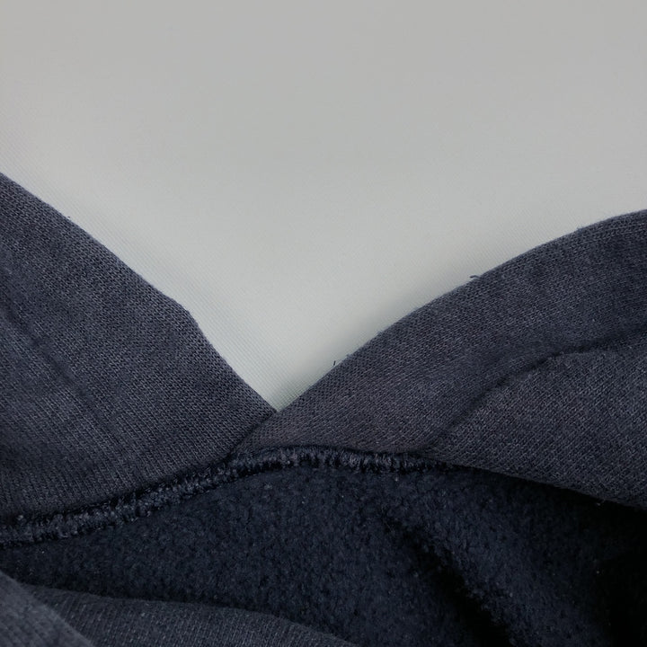 2000'S Champion Original Reverse Weave College Sweatshirt Pullover Hoodie, Men's Size XL (approx.) cotton navy blue type Vintage Second Hand