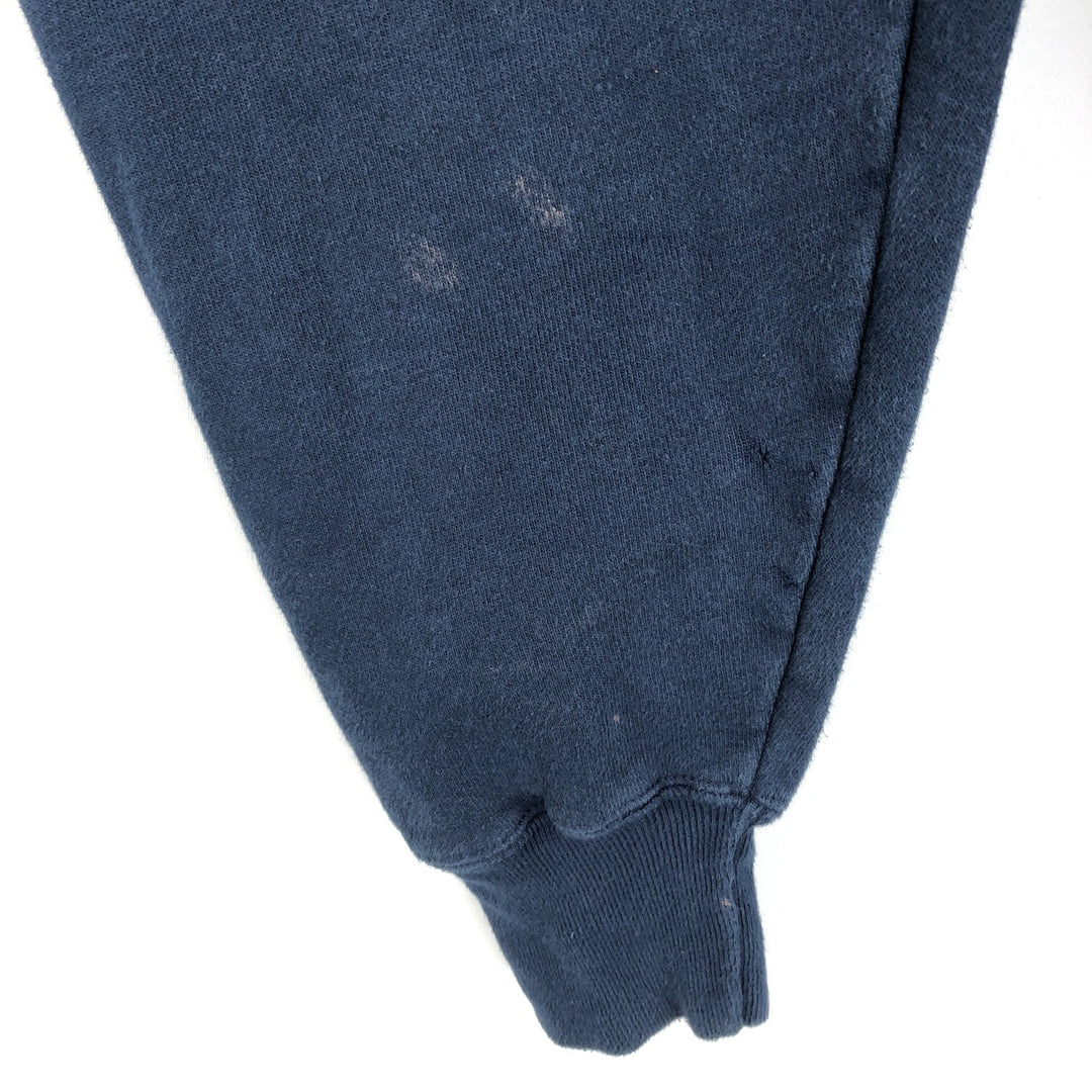 2000'S Champion Premium Reverse Weave Plain Blank Sweatshirt Hoodie (Men's XXL equivalent) unclear navy blue type Vintage Second Hand