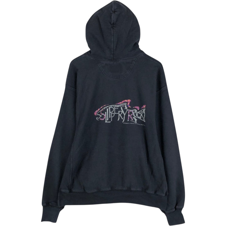 2000'S Champion Premium Reverse Weave Sweatshirt Pullover Hoodie, Men's XL cotton black type Vintage Second Hand