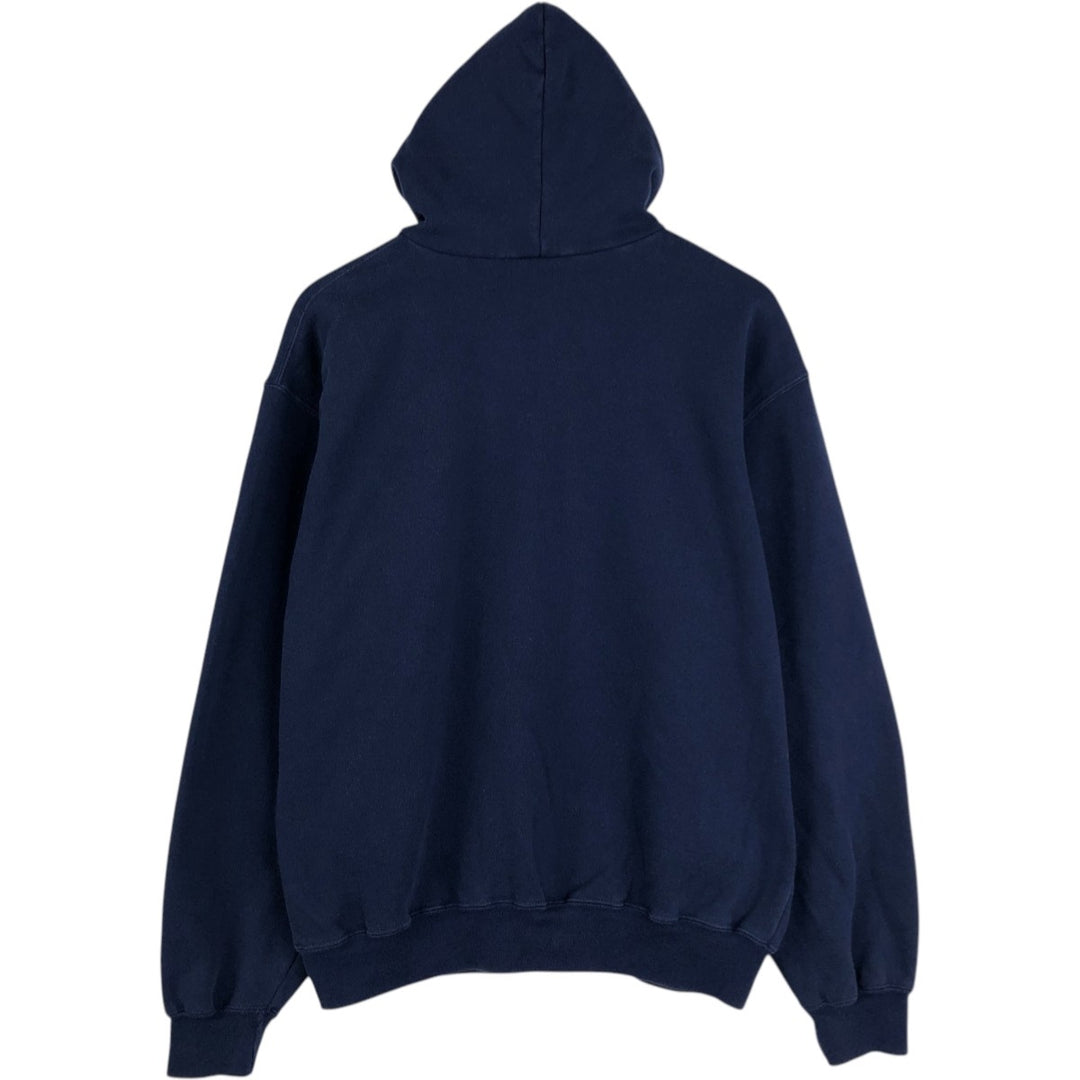Carhartt Sweat Pullover Hoodie, Men's M Size cotton navy blue type Vintage Second Hand