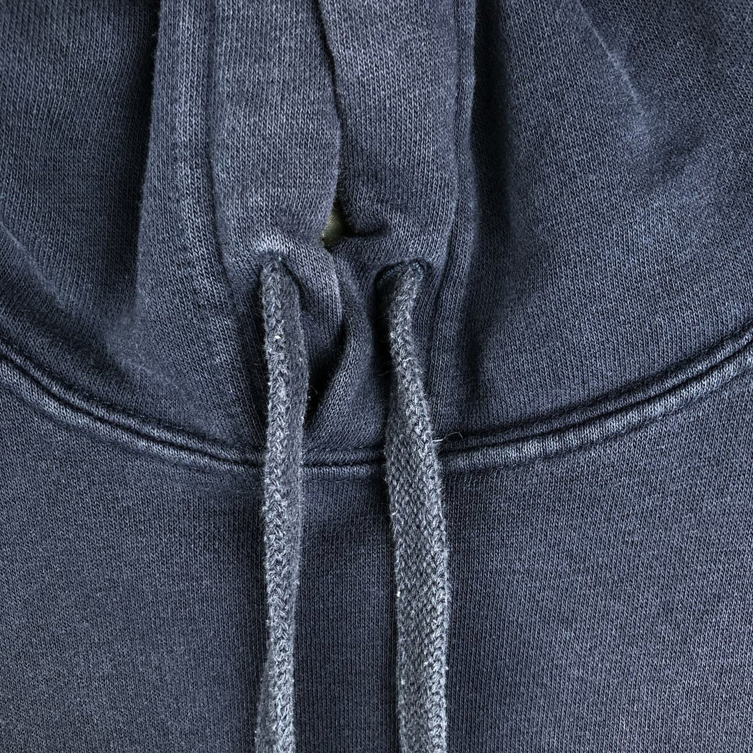 GAP Patch Sweat Pullover Hoodie, Made in Cambodia, Size XL (Equivalent to Men's XL), Long Sleeve Pullover cotton navy blue type Vintage Second Hand