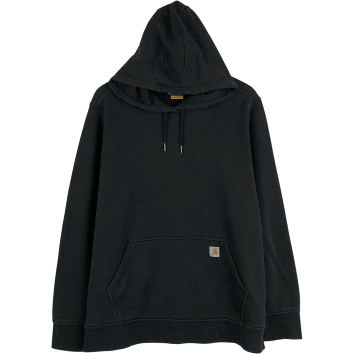 Carhartt Relaxed Fit Sweatshirt Pullover Hoodie, Men's XXL equivalent. cotton black type Vintage Second Hand