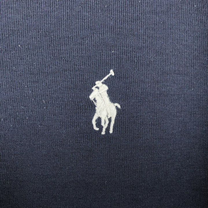 Ralph Lauren POLO RALPH LAUREN Sweatshirt pullover hoodie, men's size M cotton navy blue type Vintage Second Hand