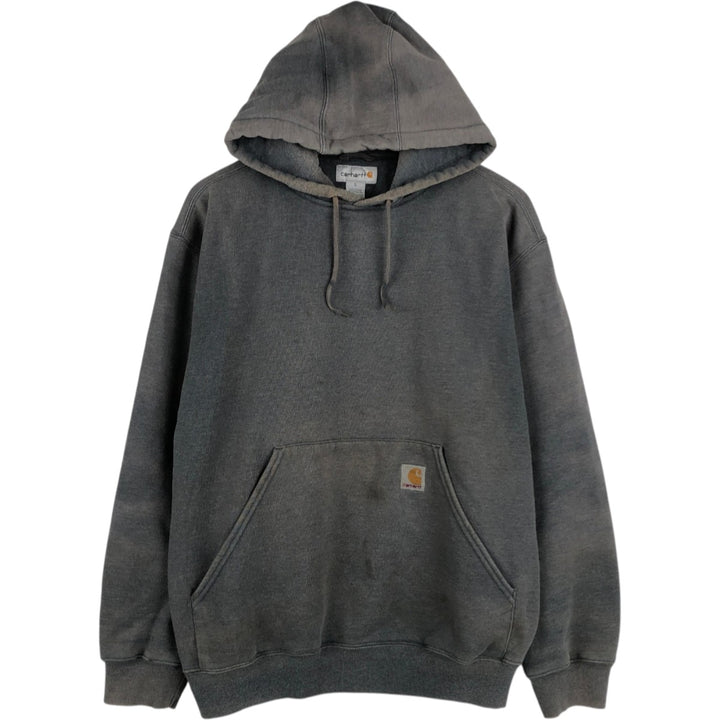 Carhartt Sweat Pullover Hoodie Men's Size L cotton gray type Vintage Second Hand
