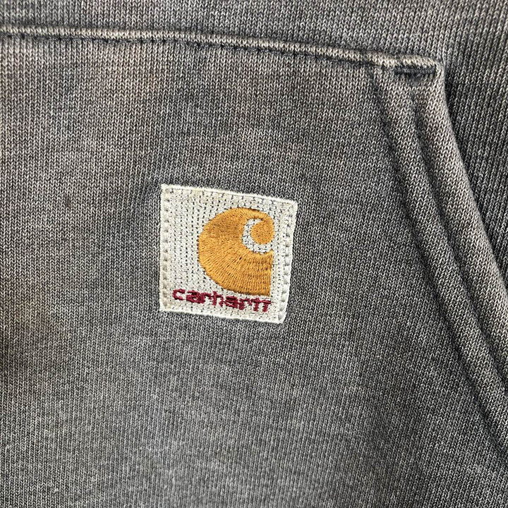 Carhartt Sweat Pullover Hoodie Men's Size L cotton gray type Vintage Second Hand