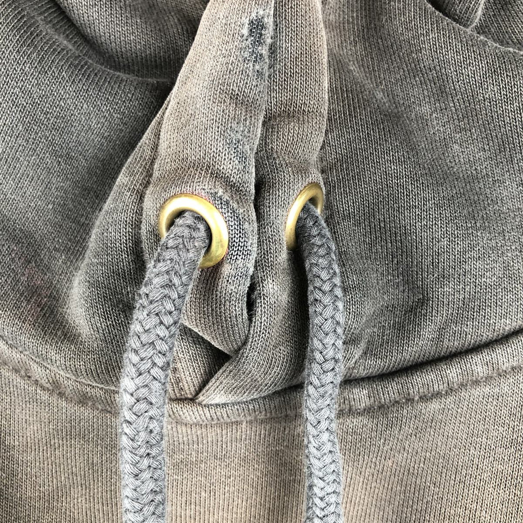 Carhartt ORIGINAL FIT sweatshirt pullover hoodie, men's size L cotton gray type Vintage Second Hand