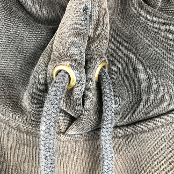 Carhartt ORIGINAL FIT sweatshirt pullover hoodie, men's size L cotton gray type Vintage Second Hand