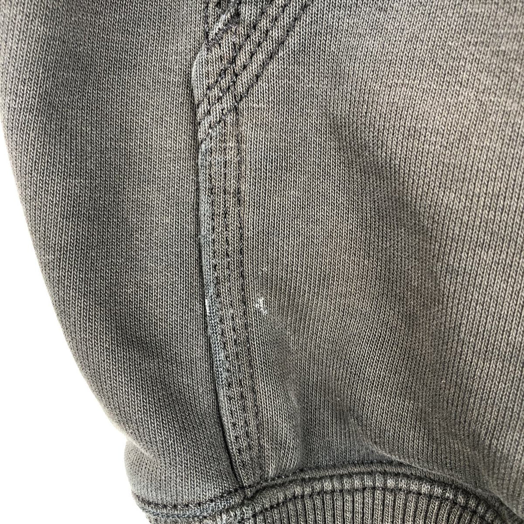 Carhartt ORIGINAL FIT sweatshirt pullover hoodie, men's size L cotton gray type Vintage Second Hand