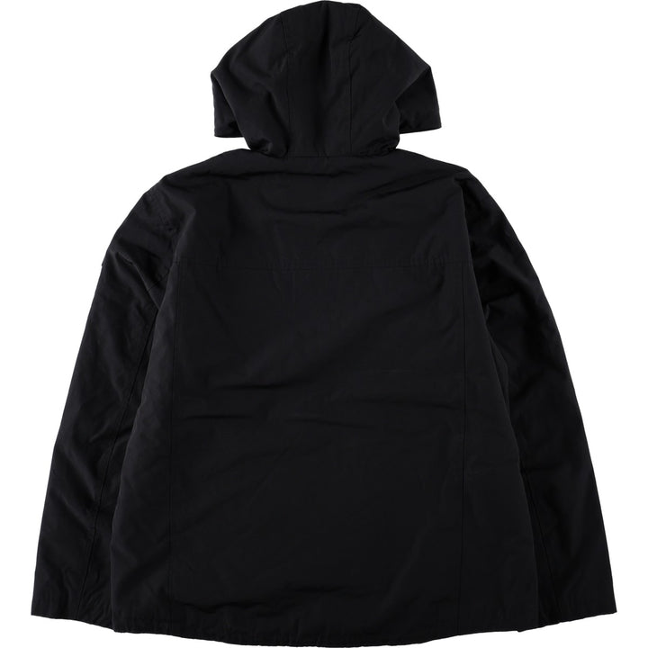 2000'S Calvin Klein padded hoodie/puffer jacket, men's size L (approx.) polyester black type Vintage Second Hand