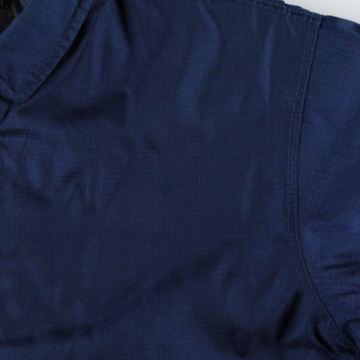Schott Ripstop Padded Jacket Puffer Jacket Men's Size L unclear navy blue type Vintage Second Hand