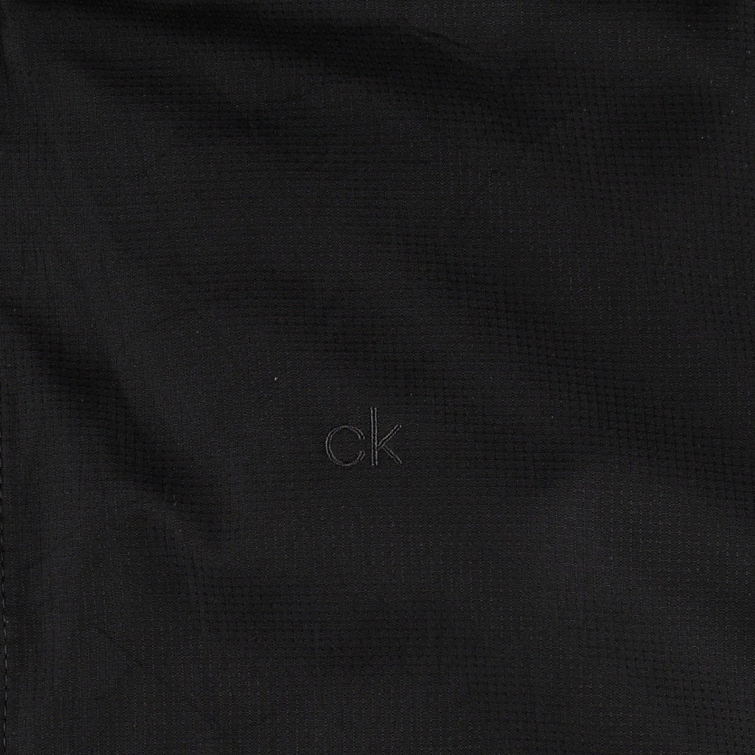 Calvin Klein padded puffer jacket, men's size XL polyester black type Vintage Second Hand