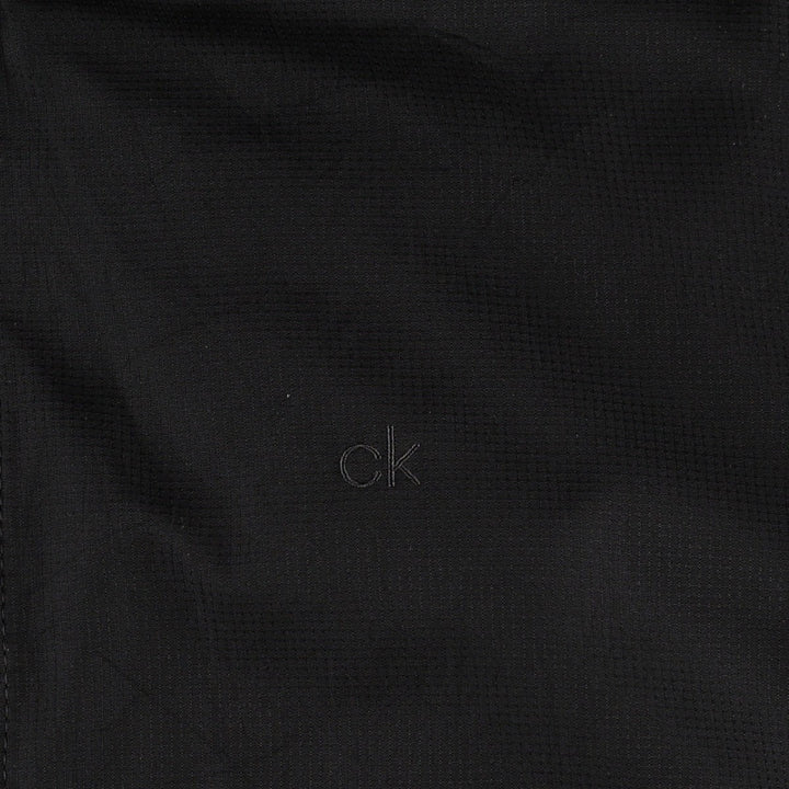 Calvin Klein padded puffer jacket, men's size XL polyester black type Vintage Second Hand