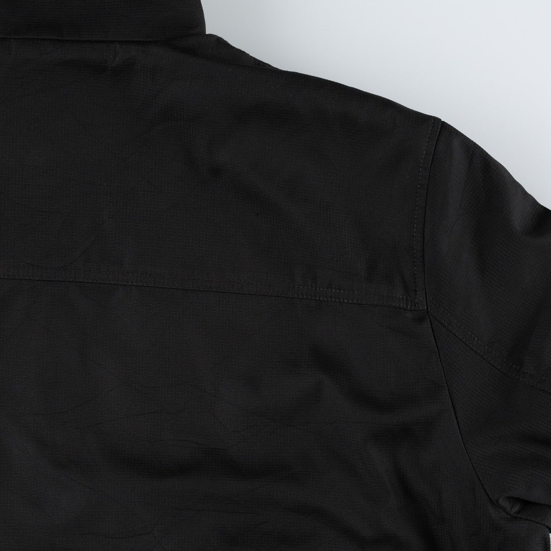 Calvin Klein padded puffer jacket, men's size XL polyester black type Vintage Second Hand