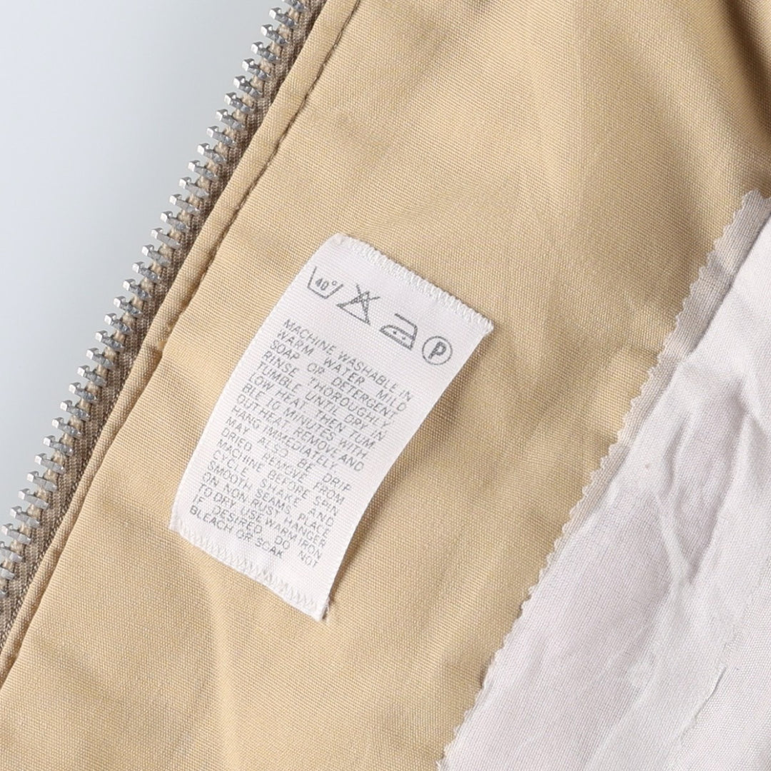 1980'S Catalina Varsity Padded Derby Jacket, Cup Shoulder Jacket, Made in USA, Men's Size L (Equivalent), Vintage unclear Beige type Vintage Second Hand