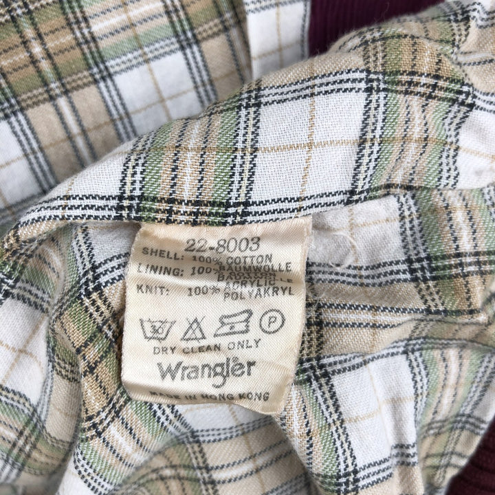 Wrangler corduroy jacket, women's size L (approx.) cotton purple type Vintage Second Hand
