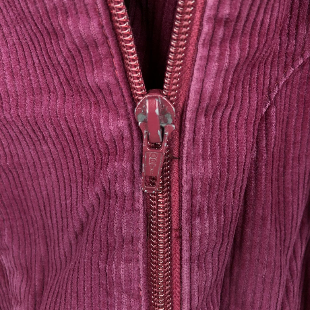 Wrangler corduroy jacket, women's size L (approx.) cotton purple type Vintage Second Hand