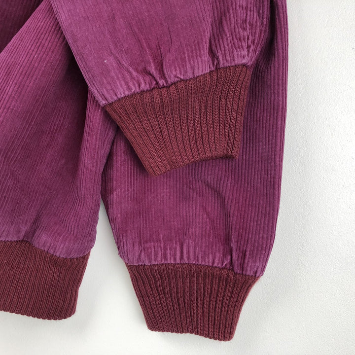 Wrangler corduroy jacket, women's size L (approx.) cotton purple type Vintage Second Hand