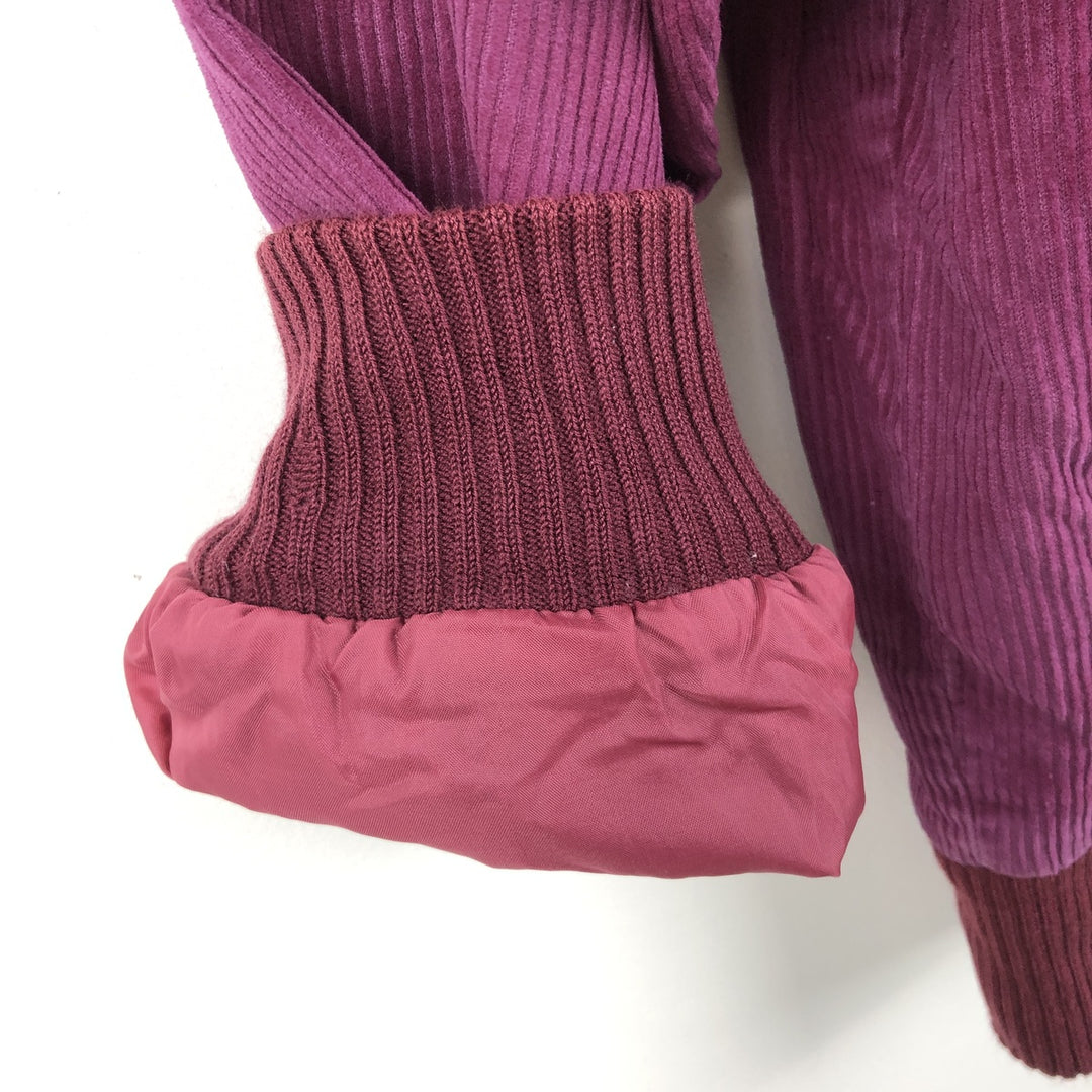 Wrangler corduroy jacket, women's size L (approx.) cotton purple type Vintage Second Hand