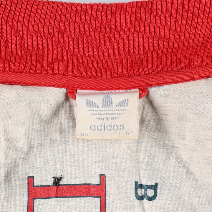 90'S Adidas Trefoil Logo Barcelona Dragons Padded Jacket Puffer Jacket Men's Size L (approx.) Vintage cotton red type Vintage Second Hand