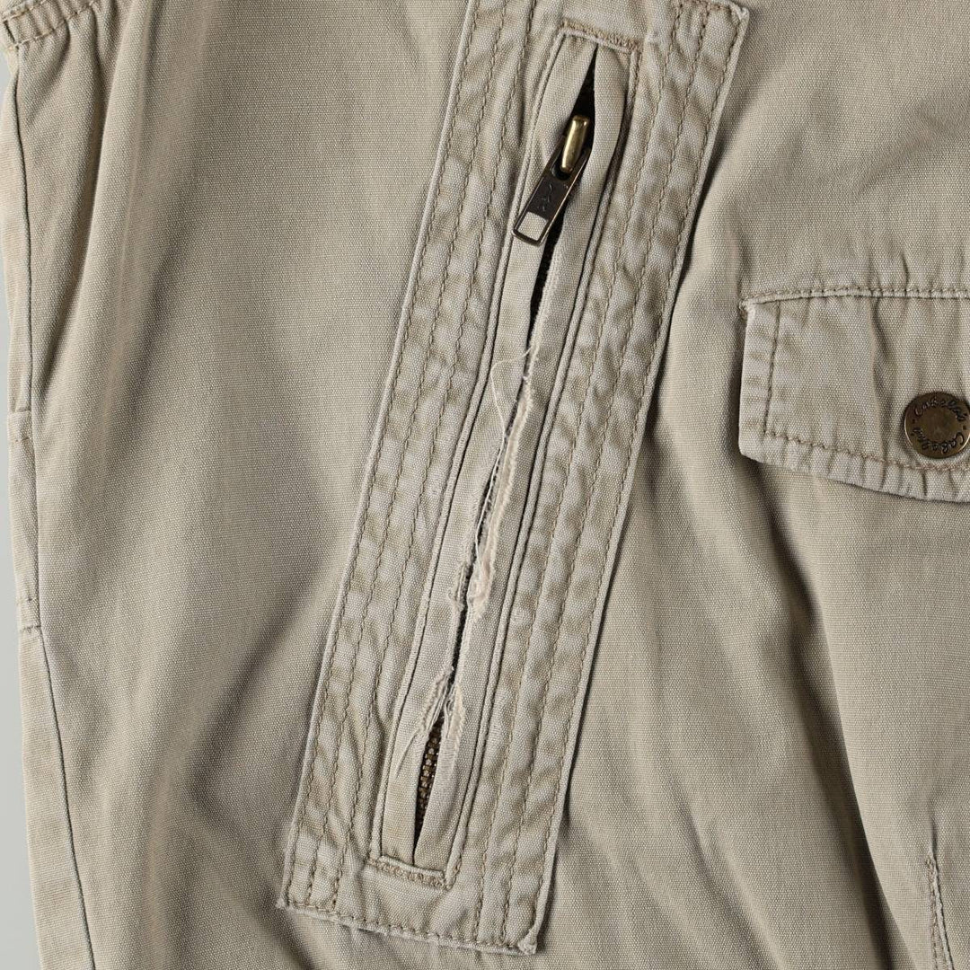 90s-00'S Cabelas cotton blouson, men's size M equivalent, vintage. cotton Khaki type beige Vintage Second Hand