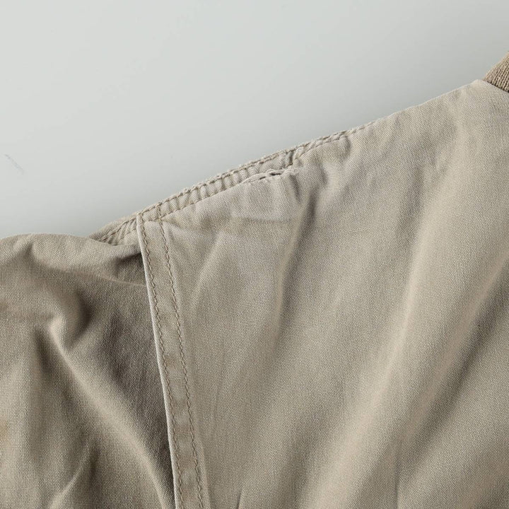 90s-00'S Cabelas cotton blouson, men's size M equivalent, vintage. cotton Khaki type beige Vintage Second Hand