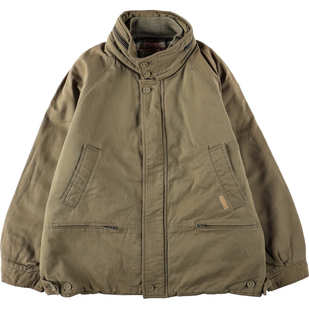 Big Size 1960'S McGregor Globe Tag Padded Jacket Puffer Jacket Men's XXXL Equivalent Vintage cotton Khaki type Vintage Second Hand