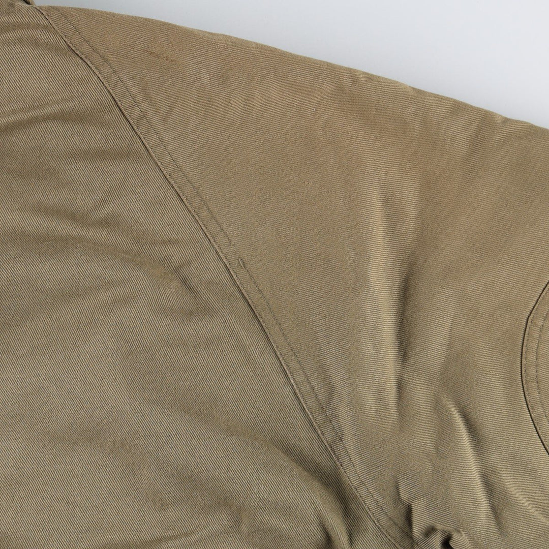 Big Size 1960'S McGregor Globe Tag Padded Jacket Puffer Jacket Men's XXXL Equivalent Vintage cotton Khaki type Vintage Second Hand
