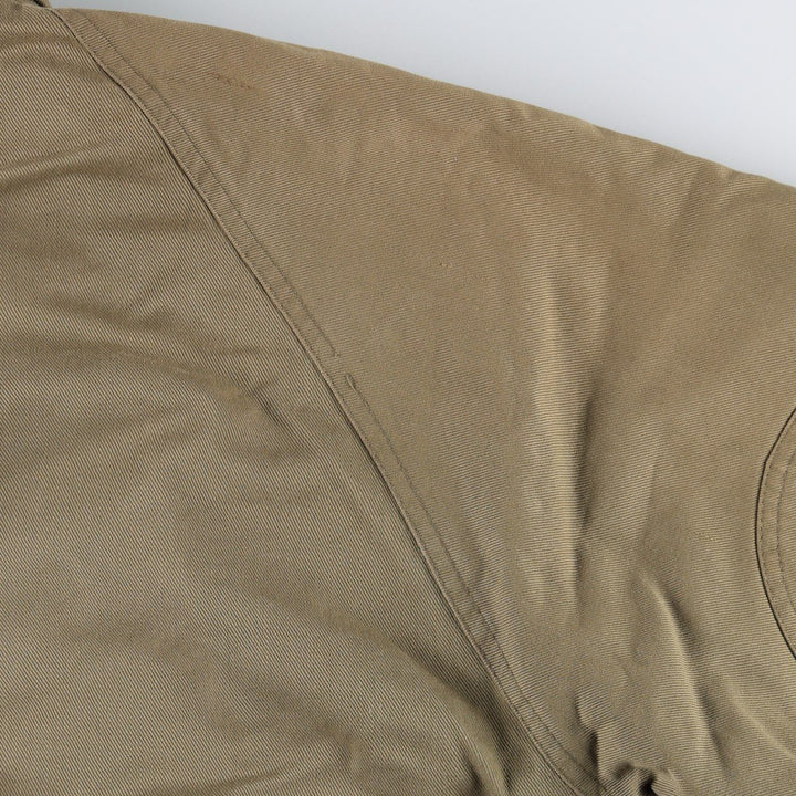 Big Size 1960'S McGregor Globe Tag Padded Jacket Puffer Jacket Men's XXXL Equivalent Vintage cotton Khaki type Vintage Second Hand