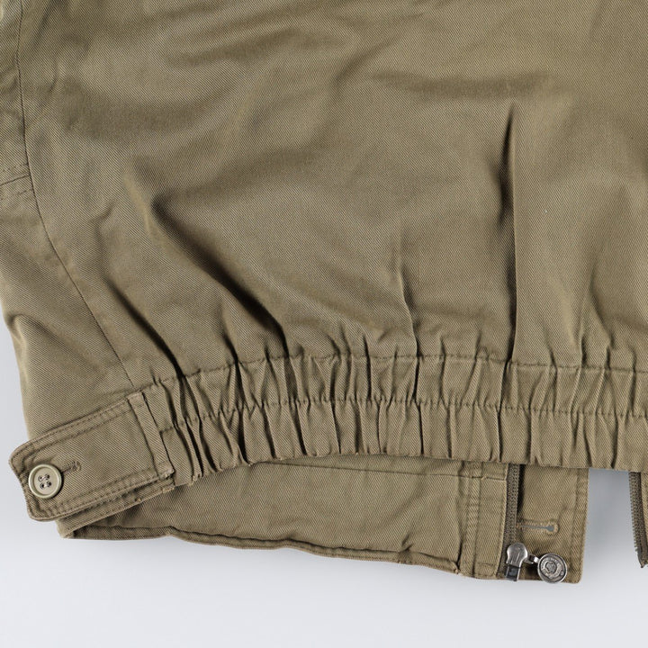 Big Size 1960'S McGregor Globe Tag Padded Jacket Puffer Jacket Men's XXXL Equivalent Vintage cotton Khaki type Vintage Second Hand
