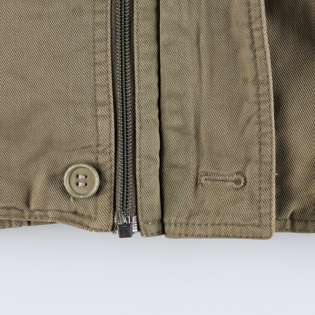 Big Size 1960'S McGregor Globe Tag Padded Jacket Puffer Jacket Men's XXXL Equivalent Vintage cotton Khaki type Vintage Second Hand