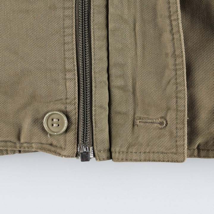 Big Size 1960'S McGregor Globe Tag Padded Jacket Puffer Jacket Men's XXXL Equivalent Vintage cotton Khaki type Vintage Second Hand