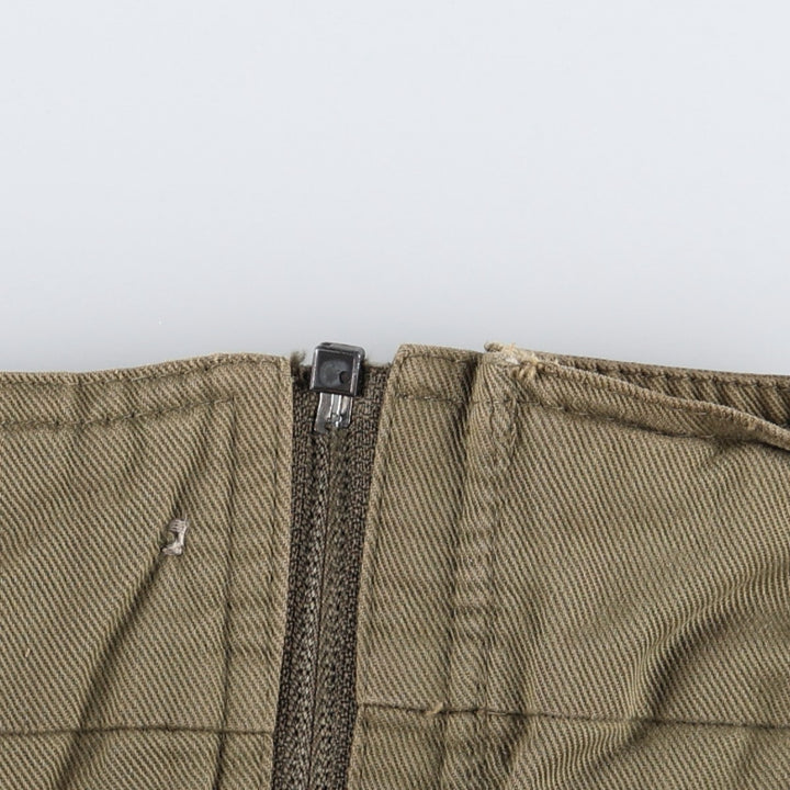 Big Size 1960'S McGregor Globe Tag Padded Jacket Puffer Jacket Men's XXXL Equivalent Vintage cotton Khaki type Vintage Second Hand