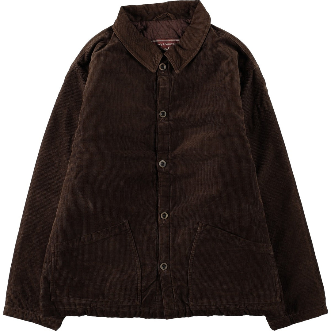 1990'S Marlboro Classics padded corduroy jacket, made in Italy, men's size M equivalent, vintage. cotton brown type Vintage Second Hand