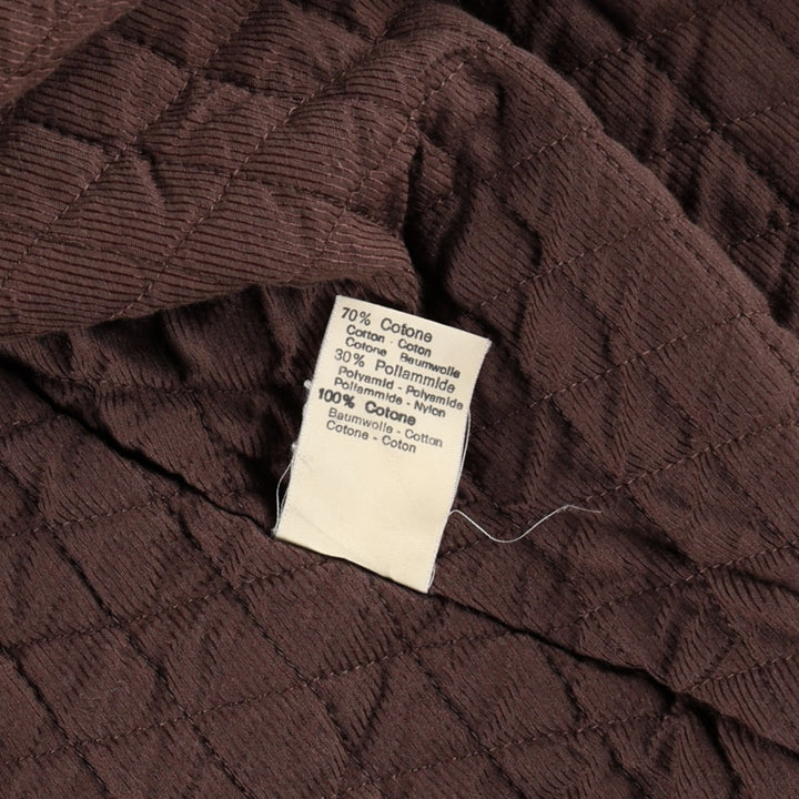 1990'S Marlboro Classics padded corduroy jacket, made in Italy, men's size M equivalent, vintage. cotton brown type Vintage Second Hand