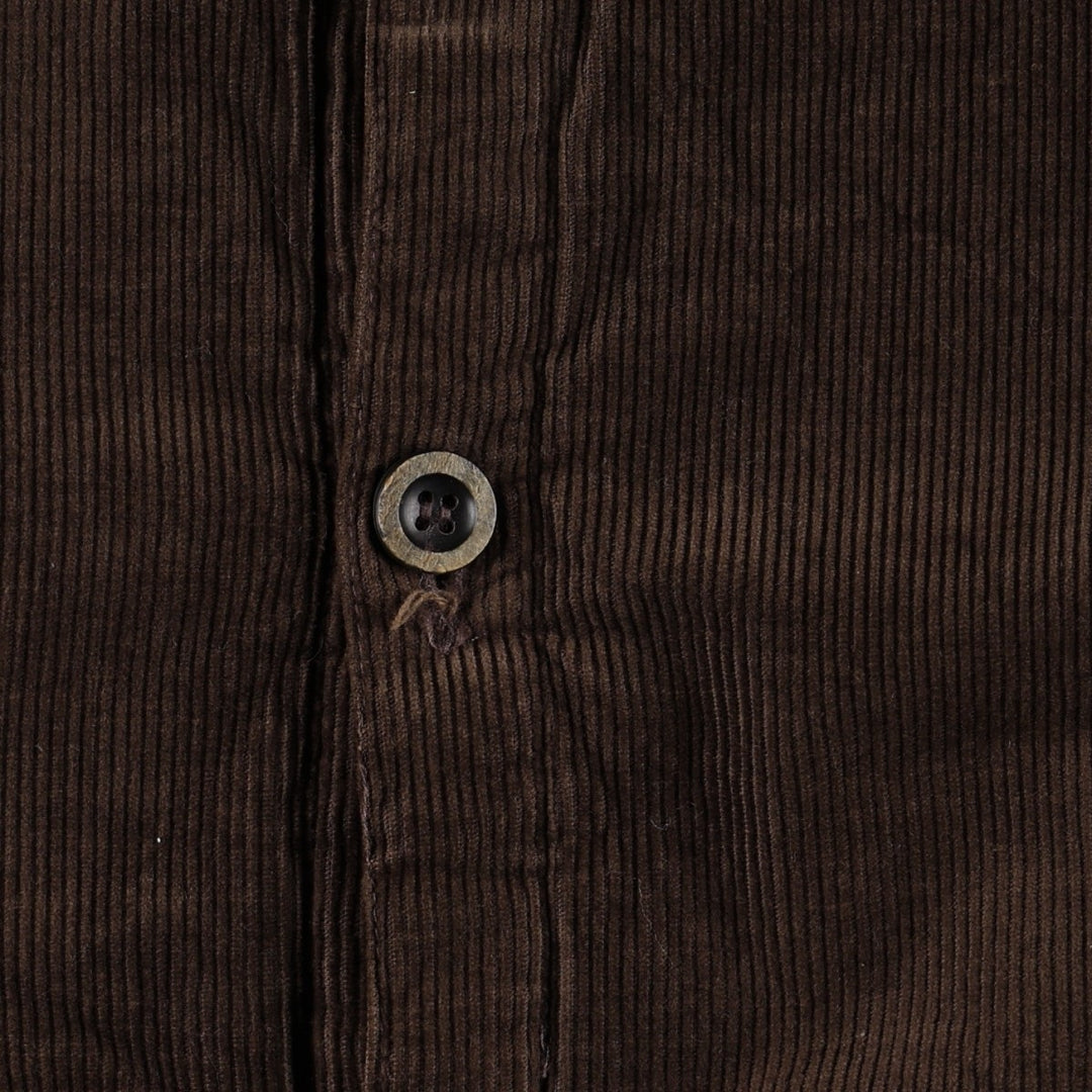 1990'S Marlboro Classics padded corduroy jacket, made in Italy, men's size M equivalent, vintage. cotton brown type Vintage Second Hand