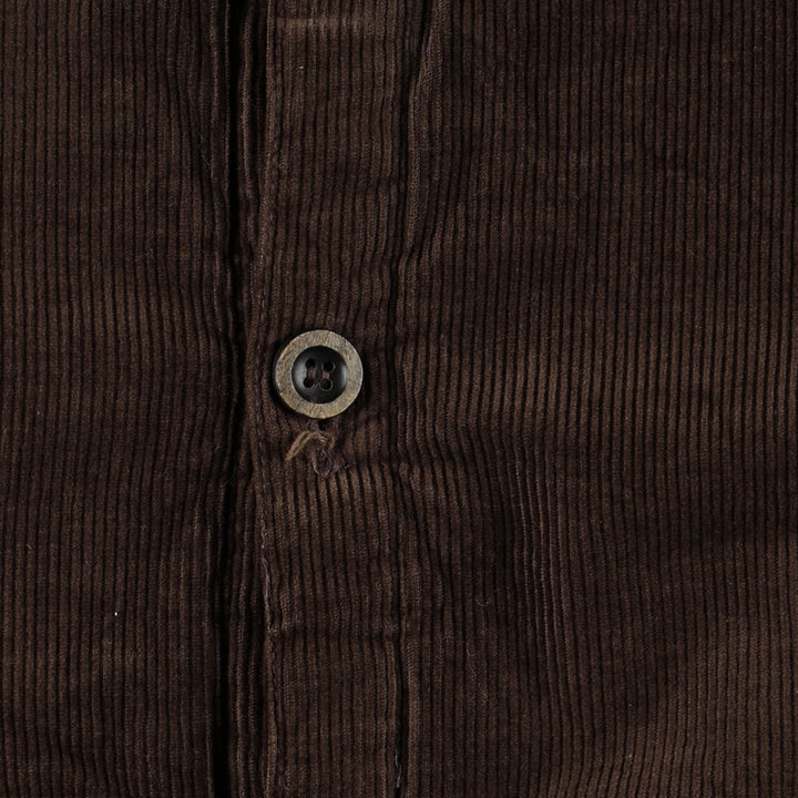 1990'S Marlboro Classics padded corduroy jacket, made in Italy, men's size M equivalent, vintage. cotton brown type Vintage Second Hand
