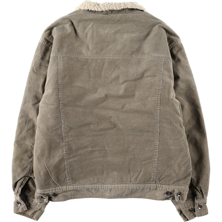 Dickies padded corduroy jacket, men's size L cotton Beige type Vintage Second Hand