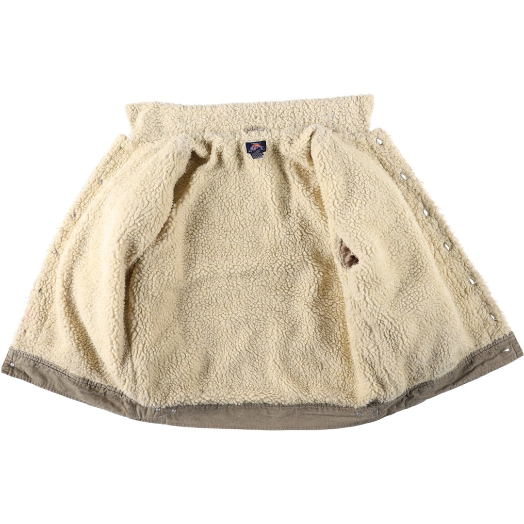 Dickies padded corduroy jacket, men's size L cotton Beige type Vintage Second Hand