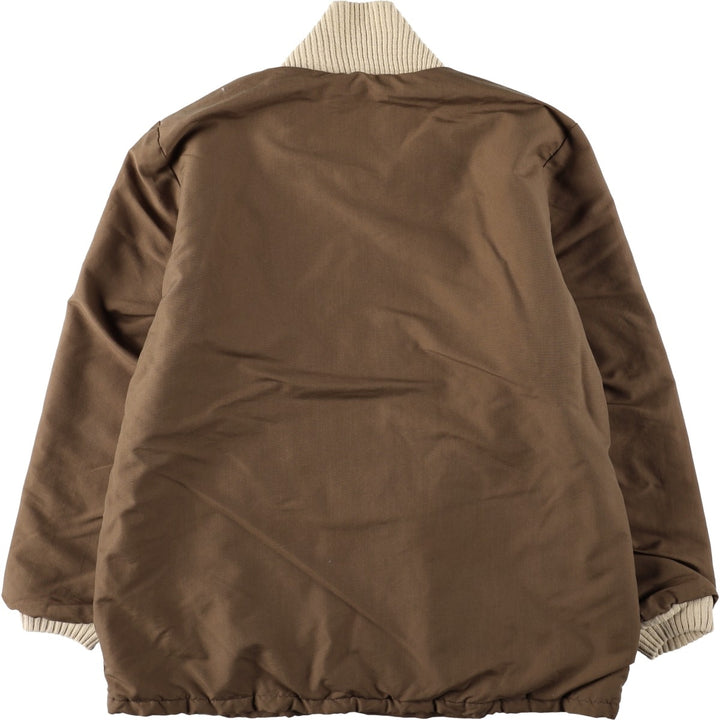 1960s-1970'S JOHN BLAIR Padded Pharaoh Jacket, Men's Size L (approx.), Vintage Polyester (insulation) brown type Vintage Second Hand