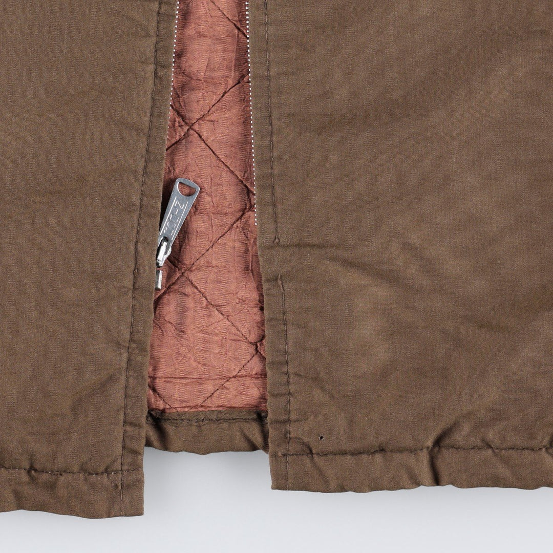 1960s-1970'S JOHN BLAIR Padded Pharaoh Jacket, Men's Size L (approx.), Vintage Polyester (insulation) brown type Vintage Second Hand