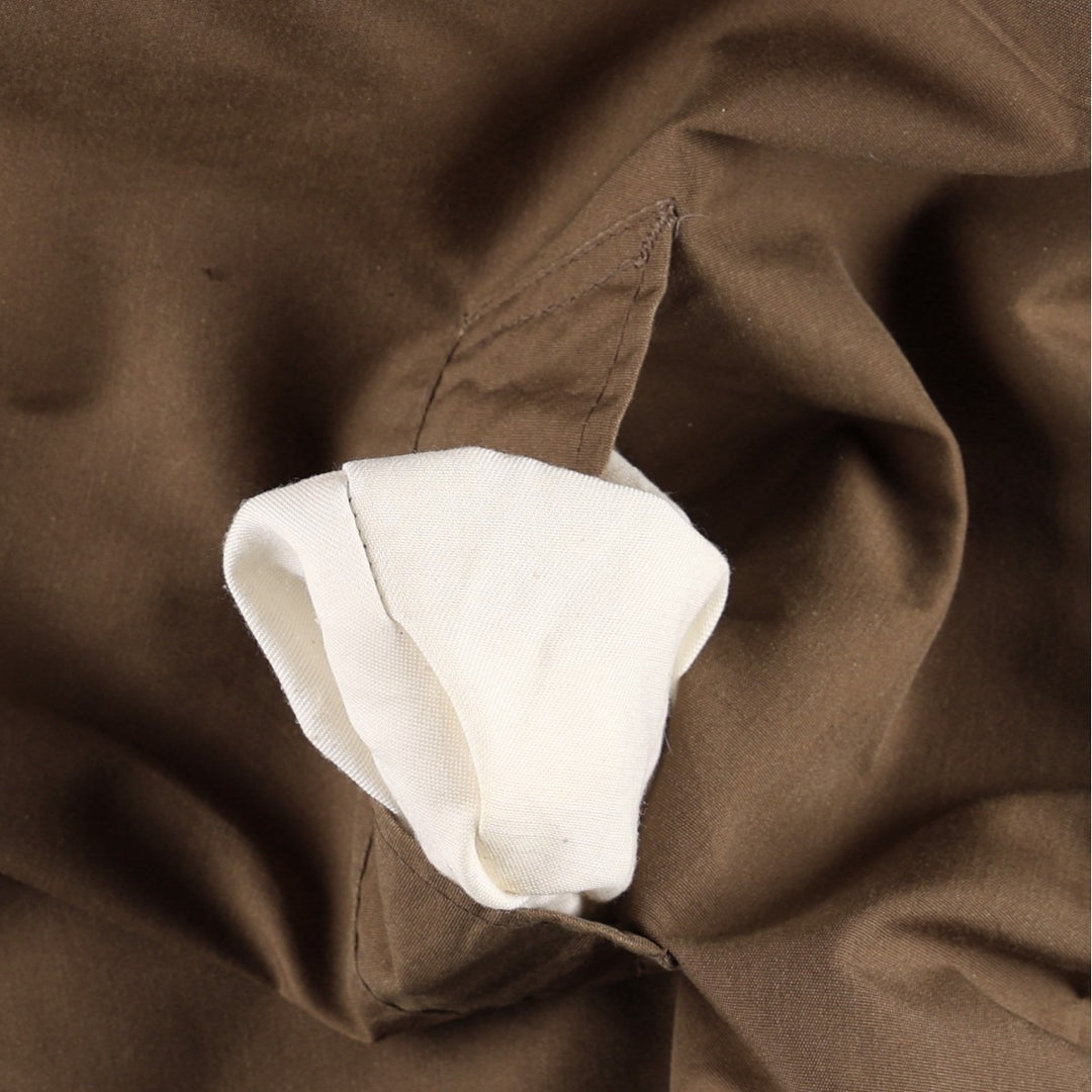 1960s-1970'S JOHN BLAIR Padded Pharaoh Jacket, Men's Size L (approx.), Vintage Polyester (insulation) brown type Vintage Second Hand