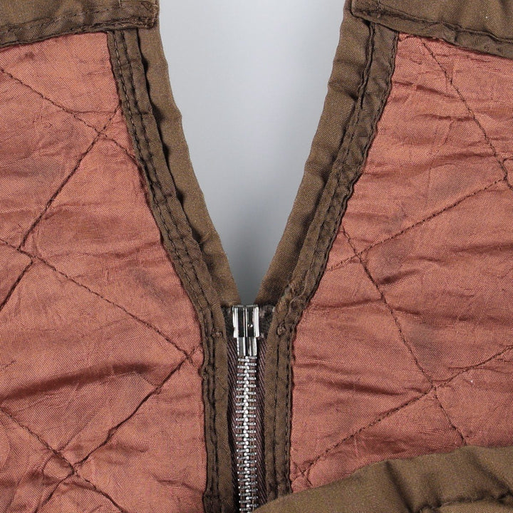 1960s-1970'S JOHN BLAIR Padded Pharaoh Jacket, Men's Size L (approx.), Vintage Polyester (insulation) brown type Vintage Second Hand