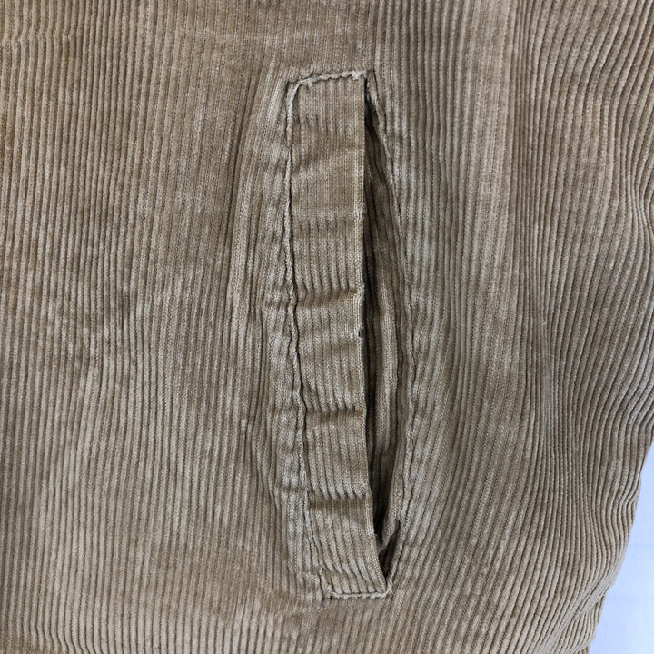 70s-80'S John Blair WARREN PENNA Padded Corduroy Jacket, Men's XXL equivalent, Vintage unclear beige type brown Vintage Second Hand