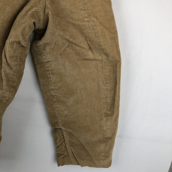 70s-80'S John Blair WARREN PENNA Padded Corduroy Jacket, Men's XXL equivalent, Vintage unclear beige type brown Vintage Second Hand