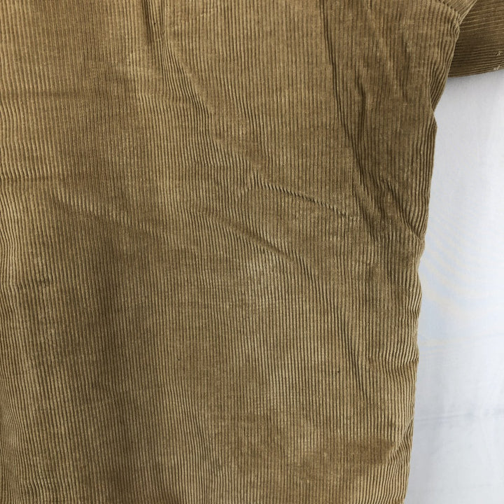 70s-80'S John Blair WARREN PENNA Padded Corduroy Jacket, Men's XXL equivalent, Vintage unclear beige type brown Vintage Second Hand