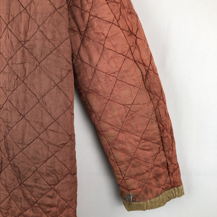 70s-80'S John Blair WARREN PENNA Padded Corduroy Jacket, Men's XXL equivalent, Vintage unclear beige type brown Vintage Second Hand