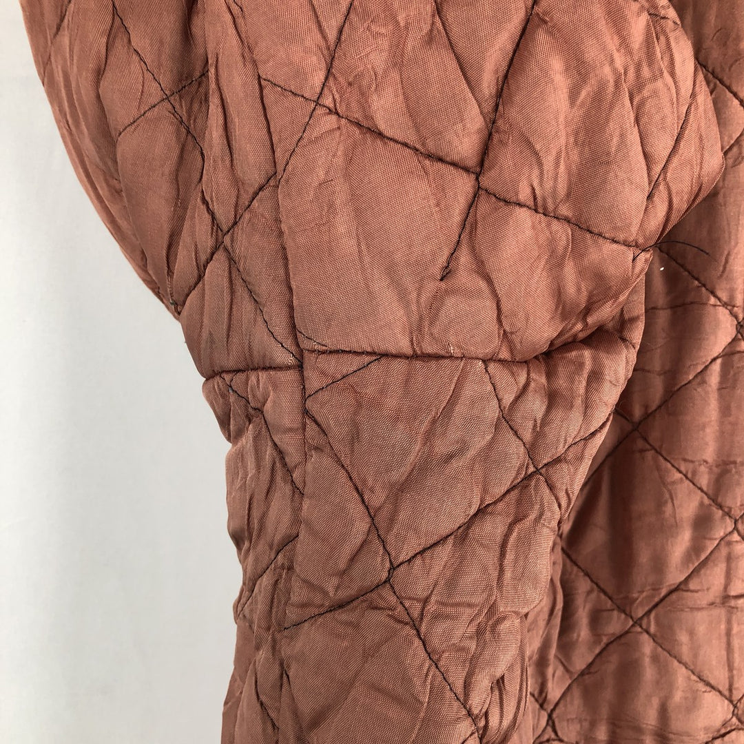 70s-80'S John Blair WARREN PENNA Padded Corduroy Jacket, Men's XXL equivalent, Vintage unclear beige type brown Vintage Second Hand