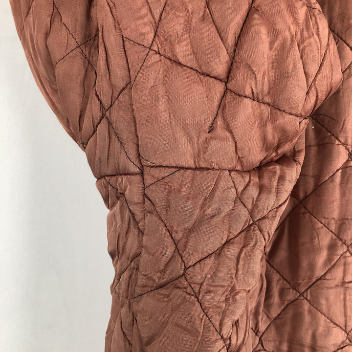 70s-80'S John Blair WARREN PENNA Padded Corduroy Jacket, Men's XXL equivalent, Vintage unclear beige type brown Vintage Second Hand