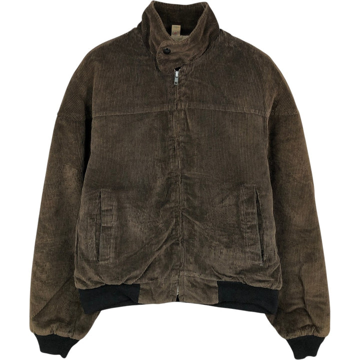~90'S Cal Craft Stand Collar Corduroy Boa Jacket, Made in USA, Men's Size L (Equivalent), Vintage unclear brown type Vintage Second Hand